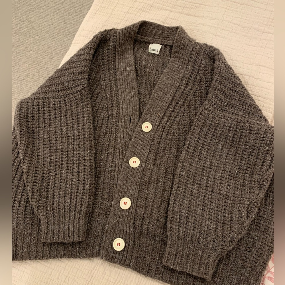 Babaa no.19 oak cardigan